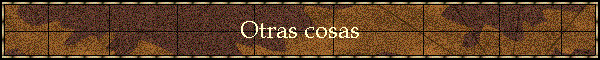 Otras cosas